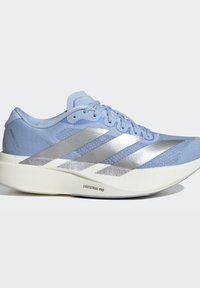 adidas Performance ADIZERO EVO SL W - Zapatillas - glow blue   silver metallic   cloud white