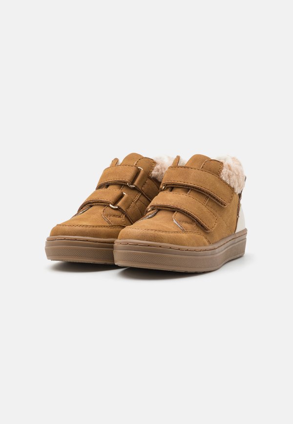 UNISEX - High-top trainers - cognac4