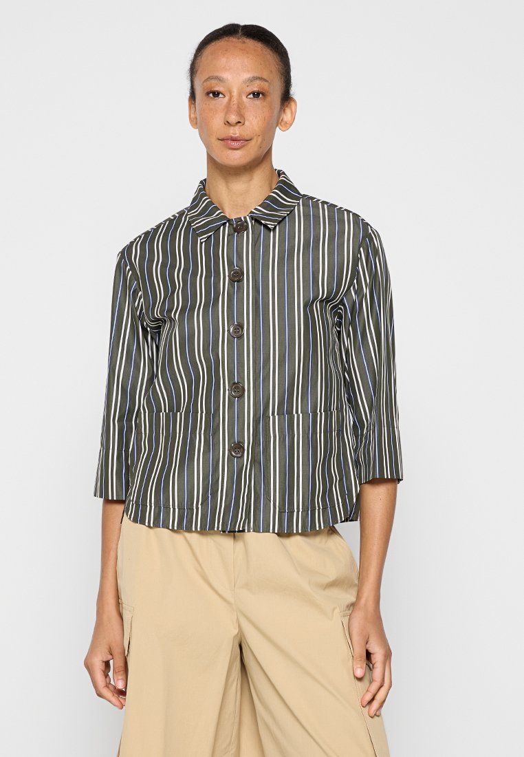 ASPESI Lichte jas grijs ASPESI Lichte jas grijs