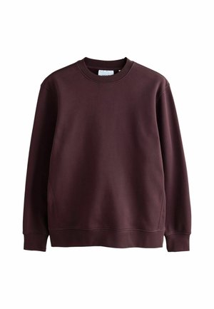 Next, CREW SWEATSHIRT . - Sweatshirt - burgundy red