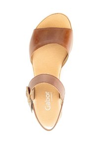 Gabor Comfort Sandaalit nilkkaremmillä - camel kork