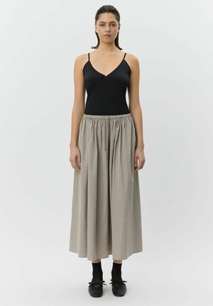 JUNEAUSW MIDI - A-Linien-Rock - dusty green