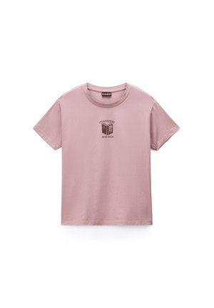 Napapijri, S-BLISS SS W. - T-Shirt print - pink woodrose