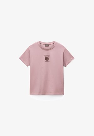 Napapijri, S-BLISS SS W. - T-Shirt print - pink woodrose