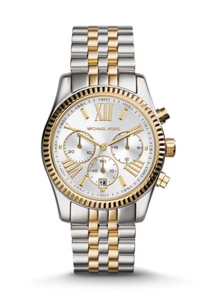 Michael Kors, LEXINGTON - CHRONOGRAPH WATCH - Chronograph watch - silver-coloured