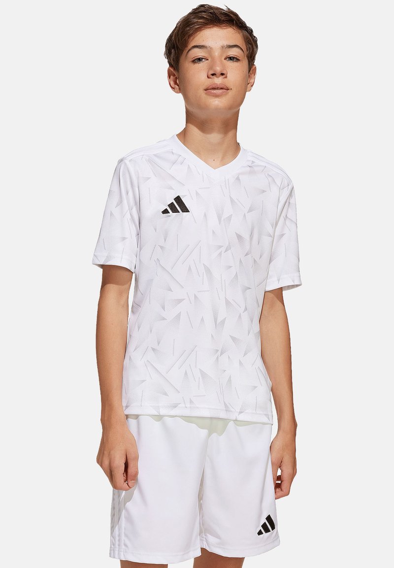 adidas Performance - FUSSBALL - ICON - Sports T-shirt - weissweiss, Enlarge