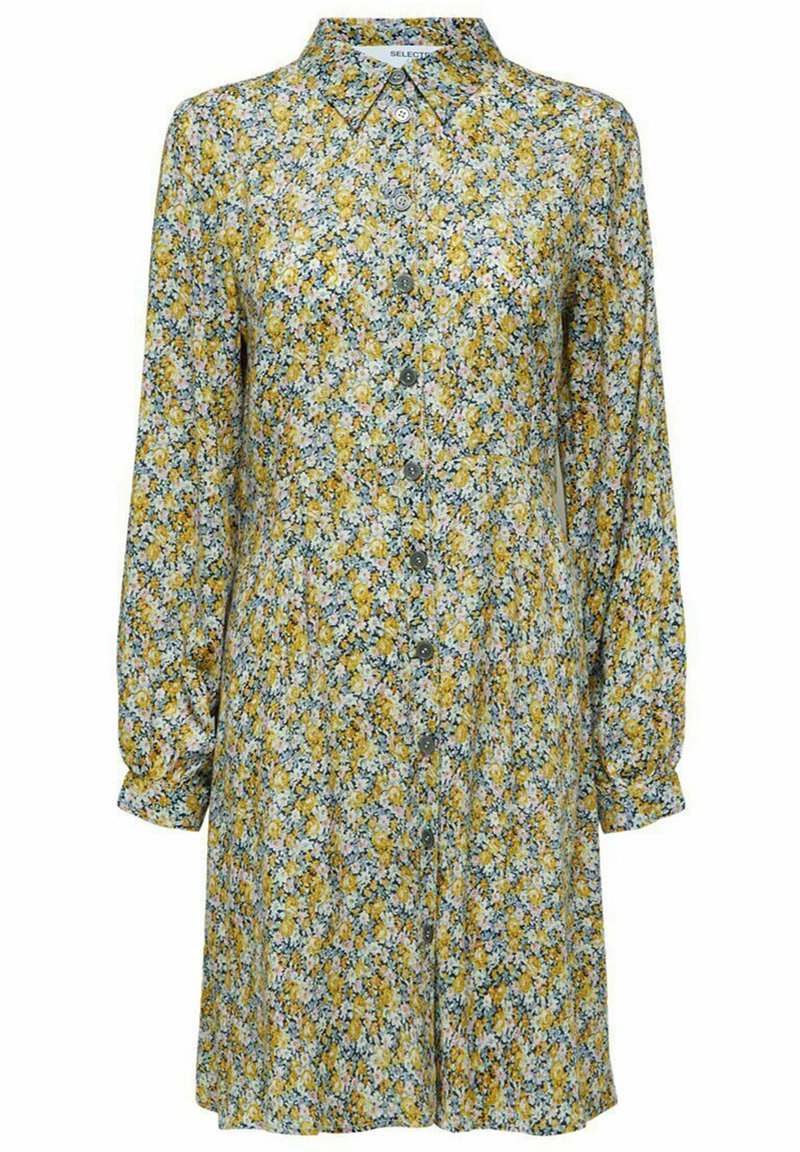 Selected Femme Blousejurk donkerblauw