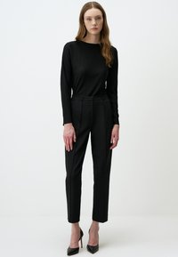 HIGH WAIST REGULAR  - Broek - black