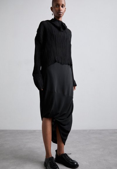 MM6 Maison Margiela MIDI SKIRT - Jupe crayon - black
