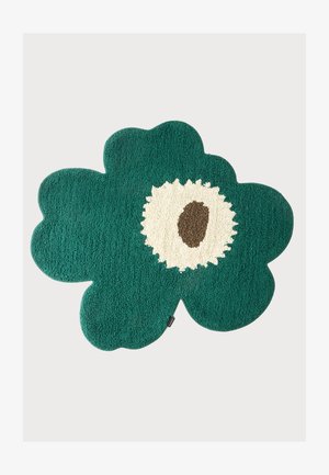 Marimekko, UNIKKO BATH MAT - Πατάκι μπάνιου - emerald/off white/mole