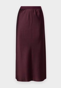 ELASTIC MIDI SKIRT - Dolgo krilo - wine