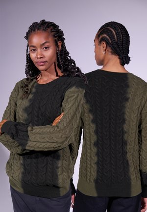 YOURTURN UNISEX - Jumper - olive/black