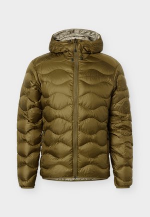 Peak Performance, HELIUM HOOD JACKET MEN - Dunjakker - meadow moss/avid beige