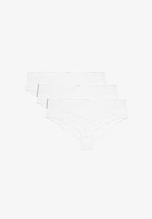 Marks & Spencer 3 PACK BRAZILIAN - Slip - white