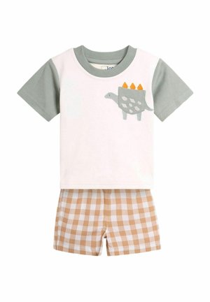 REGULAR FIT SET - Pyžamová súprava - stone