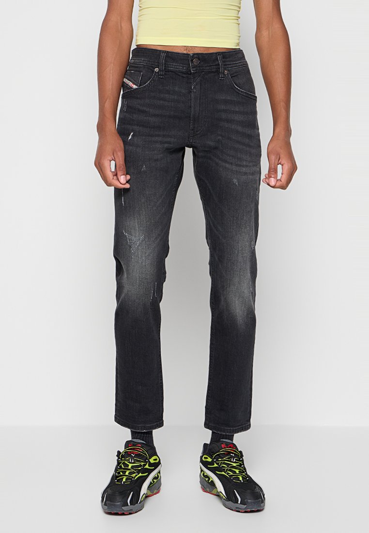 Diesel Straight leg jeans rood