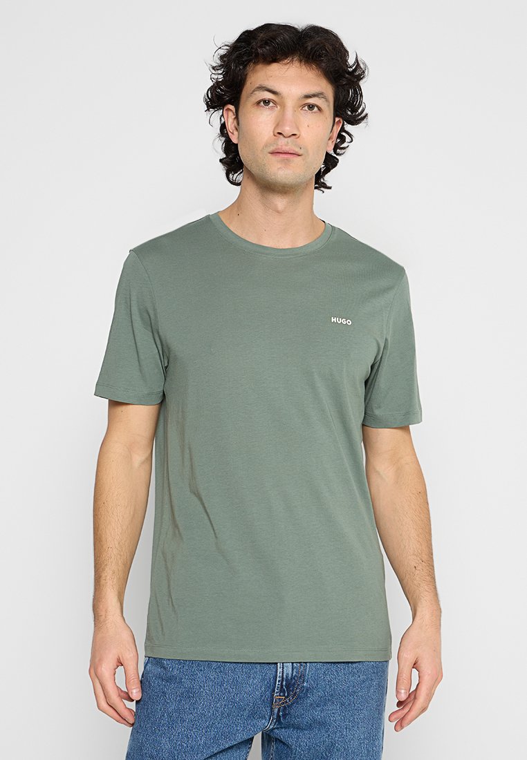 HUGO T-shirt basic lichtgroen