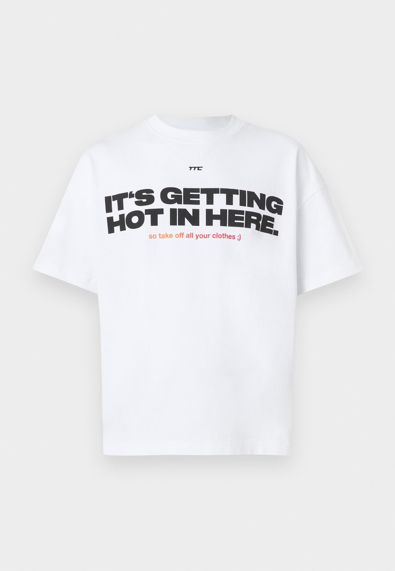 The Tracksuit Club T-shirt print wit