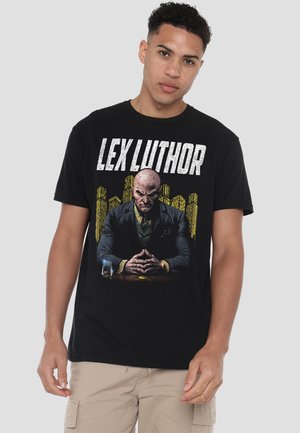 Cotton Soul, SUPERMAN LEX LUTHOR SKYLINE - Print T-shirt - black