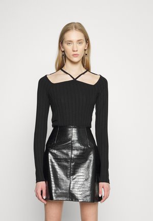 PAMITTA - Camisola de manga comprida - black
