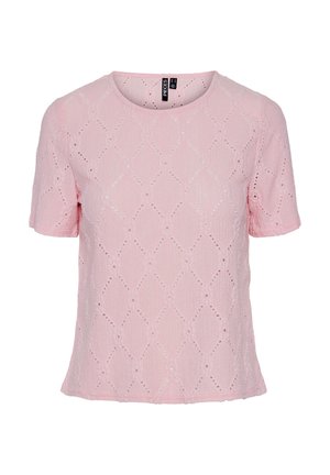 Pieces PCSANNI O NECK EMBRODERY - Μπλουζάκι με στάμπα - fairy tale