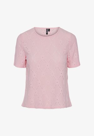 Pieces PCSANNI O NECK EMBRODERY - Potiskana majica - fairy tale