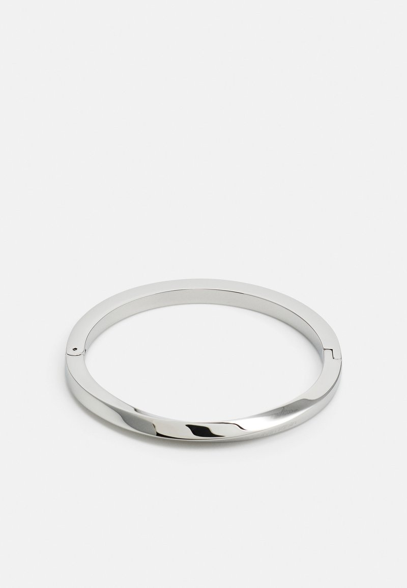 Calvin Klein - POLISHED HINGED BANGLE BRACELET - Bracciale - silver-coloured, Ingrandire