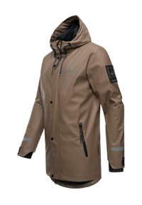 STONE HARBOUR TAMIO - Regnjakke / vandafvisende jakker - dark taupe