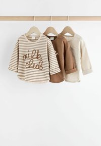 Next 3 PACK - REGULAR FIT - Pitkähihainen paita - neutral