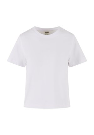 Urban Classics BOXY TEE - T-shirt basic - white