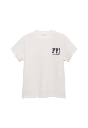 TEEN - Printtipaita - off-white