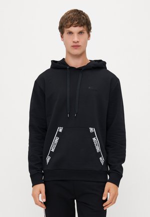 CARRY OVER NEW BASIC HOODIE - Nachtwäsche Shirt - black