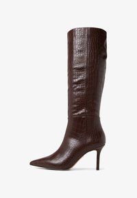 Selected, dark brown