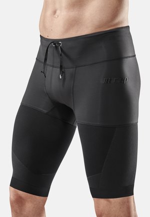 CEP COMPRESSION HERO RUN - Running tights - black