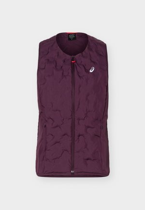 ASICS, NAGINO RUN PADDED GILET - Smanicato - dark aubergine