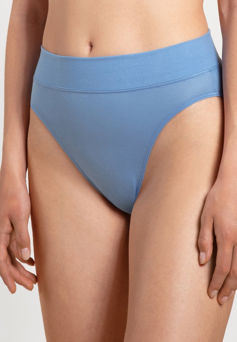 Calida MIT SOFTBUND HIGH WAIST - Slip - glaucous blue