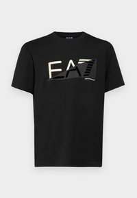 EA7 Emporio Armani Print T-shirt - black