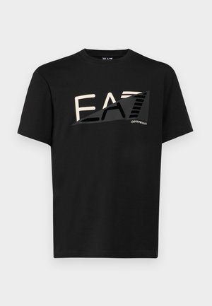 EA7 Emporio Armani T-shirt con stampa - black