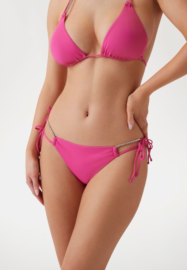 STRASS BÄNDER - Bikini-Hose - fuchsia