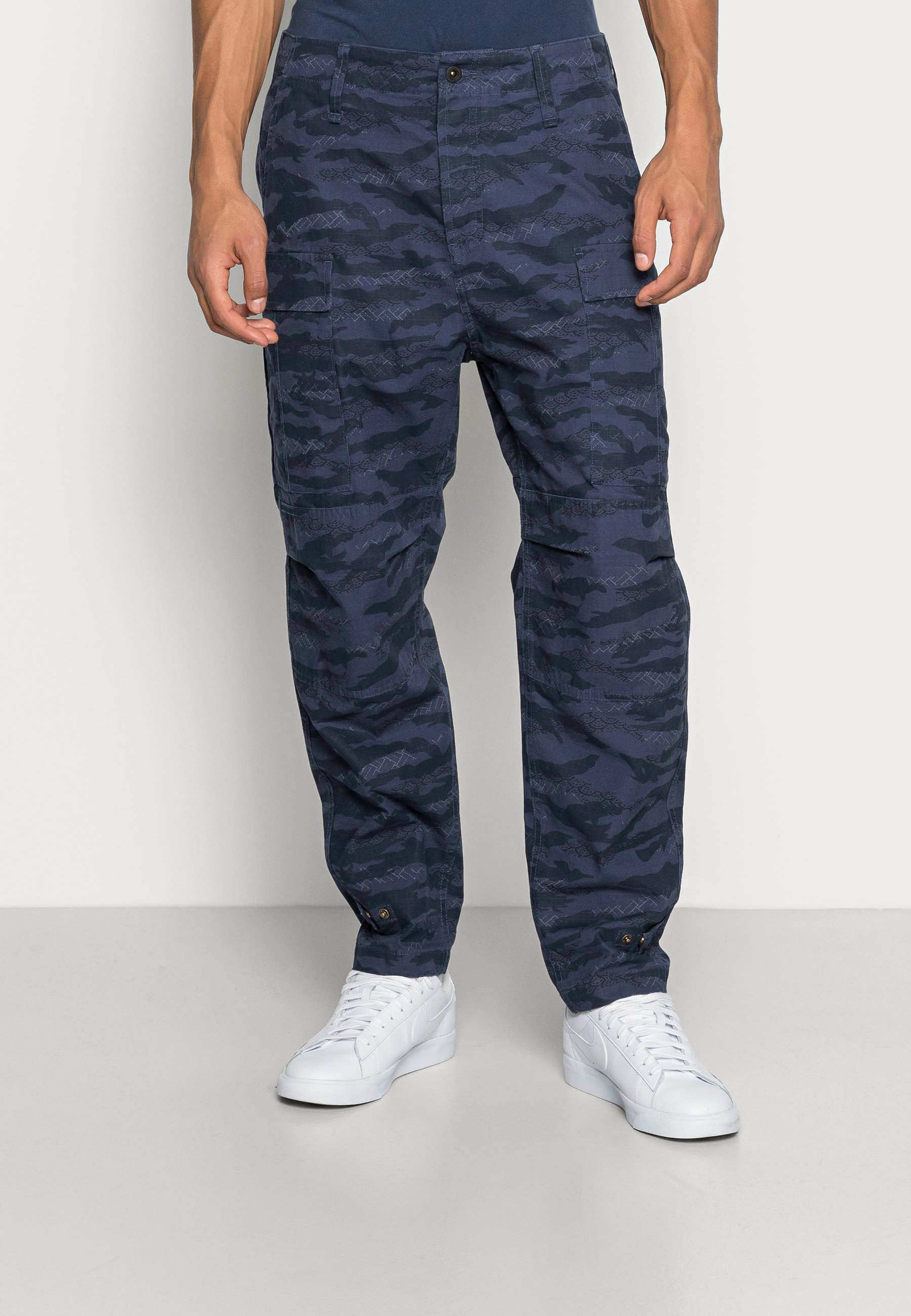 Denham NATO PANT - Pantaloni cargo - dark blue/blu scuro - Zalando.it
