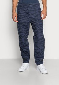 Denham NATO PANT  - Calças cargo - dark blue
