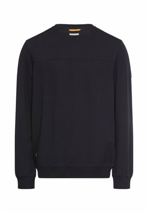 MIT RUNDHALSAUSSCHNITT - Sweatshirt - dark navy