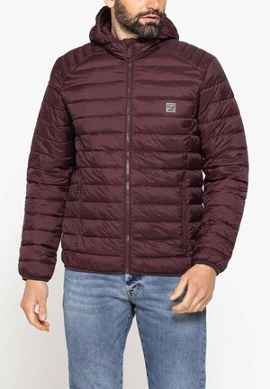 Carrera Jeans, ULTRALIGHT HOODED 100GR - Giacca invernale - burgundy