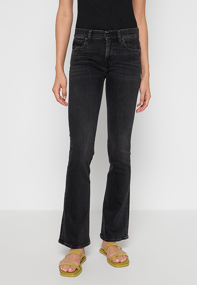 7 For All Mankind Bootcut jeans zwart