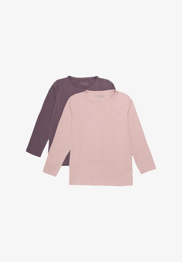MIBASIC 2 PACK - Long sleeved top - misty rose