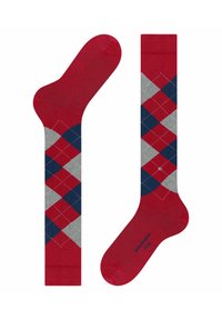 Burlington KING - Knæstrømper - red pepper