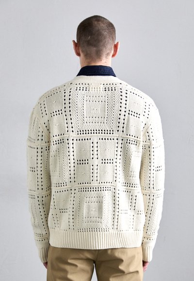 NN.07 TOBIAS CARDIGAN  - Cardigan - offwhite
