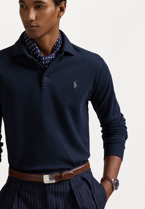 LUXURY JERSEY POLO SHIRT - Long sleeved top2