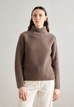 Mos Mosh THYRA HIGHNECK - Trui - braun