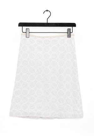 Falda acampanada - white